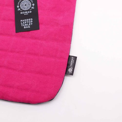 Párnázott pamut tablet, iPad táska - Nomad Sari
