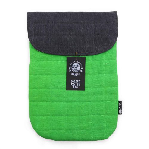 Párnázott pamut tablet, iPad táska - Nomad Sari
