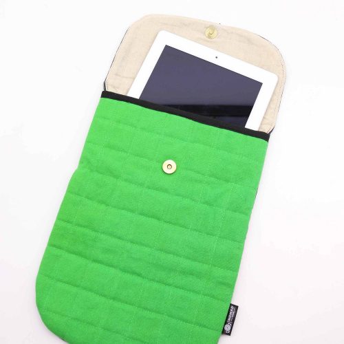 Párnázott pamut tablet, iPad táska - Nomad Sari