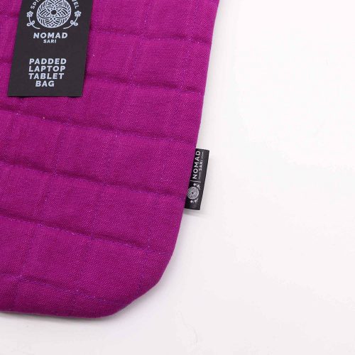 Párnázott pamut tablet, iPad táska - Nomad Sari