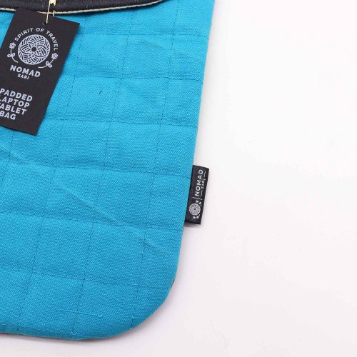 Párnázott pamut tablet, iPad táska - Nomad Sari