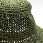 Szalmakalap - Moss Green - Nomad Sari