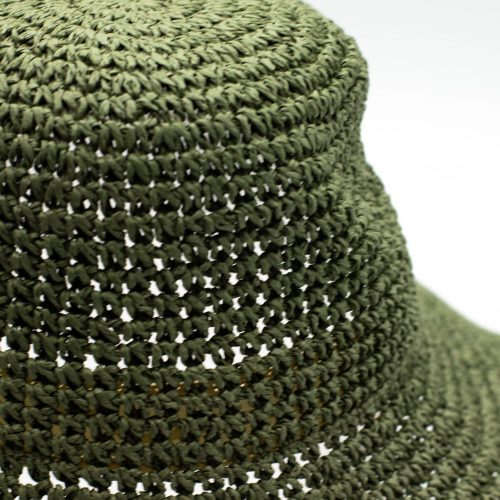 Szalmakalap - Moss Green - Nomad Sari