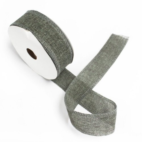 Natúr stílusú szalag 20 m x 38 mm - SZÜRKE