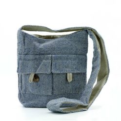 Pamut válltáska - denim - NTTP-04