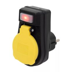 Fali dugalj kapcsolóval - kültéri - 250V 16A 3680W - HOME