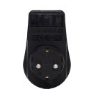 Fali dugalj kapcsolóval - kültéri - 250V 16A 3680W - HOME