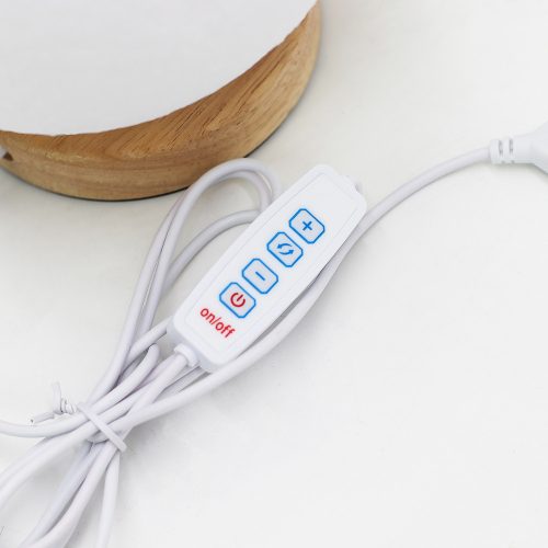 New Wave lámpa - USB táp, LED - állítható fényerő és színhőmérséklet - Modern