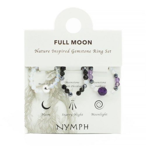 NYMPH gyűrű szett - Full Moon