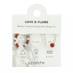 NYMPH gyűrű szett - Love & Flame