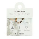 NYMPH gyűrű szett - Sea Sunset