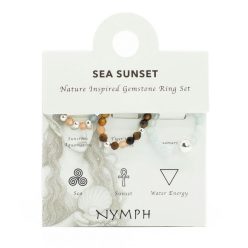 NYMPH gyűrű szett - Sea Sunset