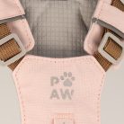 Kutyahám rózsakvarc medállal - XS méret - 2-4 kg - P-AW - ANCIENT WISDOM