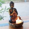 Mécsestartó Buddha - 17x9x9 cm