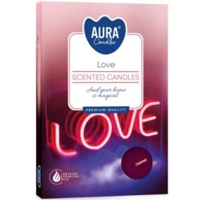 Illatos teamécses - 6 db - 4 órás - LOVE