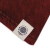 Kőmosott pamut póló - MANDALA - barna - L méret - NOMAD SARI