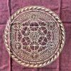 Kőmosott pamut póló - CSAKRA - barna - L méret - NOMAD SARI