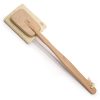 Hátmosó kefe természetes Luffa szivaccsal 40 cm