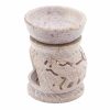 Szappankő Aromalámpa 8 cm - Elefánt