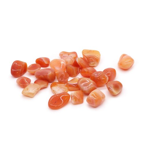 Karneol marokkő csomag - 24 db, 1-3 cm