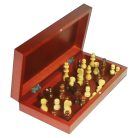 Sakk-készlet - 30x30 cm-es fa tábla, fa figurákkal - AMBASSADOR