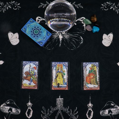 Tarot olvasó kendő - Ősi - 75x75 cm - Ancient Wisdom
