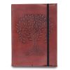 Bőrkötésű kézműves notesz - TREE OF LIFE - 18x13x2,5 cm