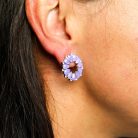 Levendula - Hurok fülbevaló - NYMPH