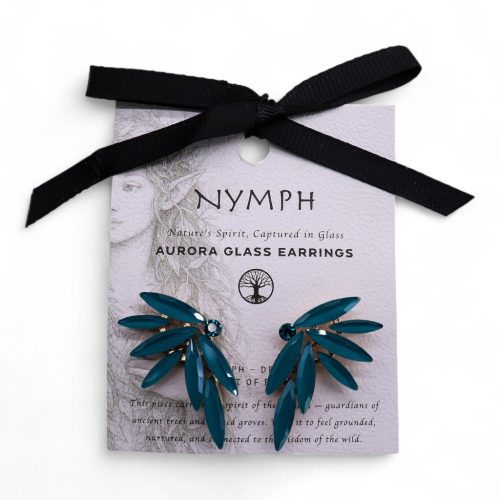 Kékeszöld - Tündérek fülbevaló - NYMPH