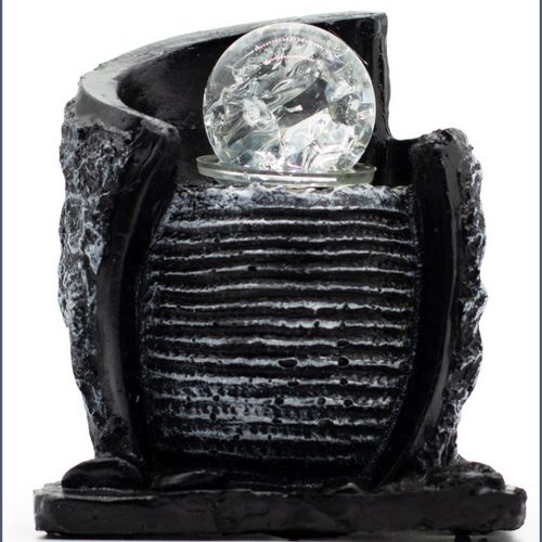 Szobai csobogó 230 V - Crystal Ball - 20 cm - Ancient Wisdom