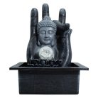 Szobai csobogó 230 V - Buddha fej és kéz - 35 cm