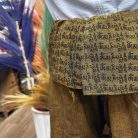 Jóganadrág - Mandala Mantra - Aranybarna