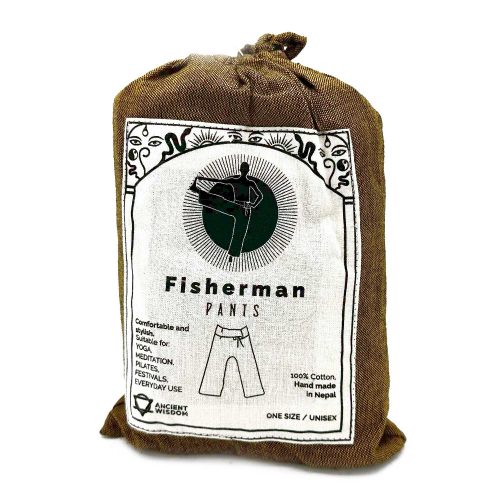 Jóganadrág - Mandala Mantra - Aranybarna